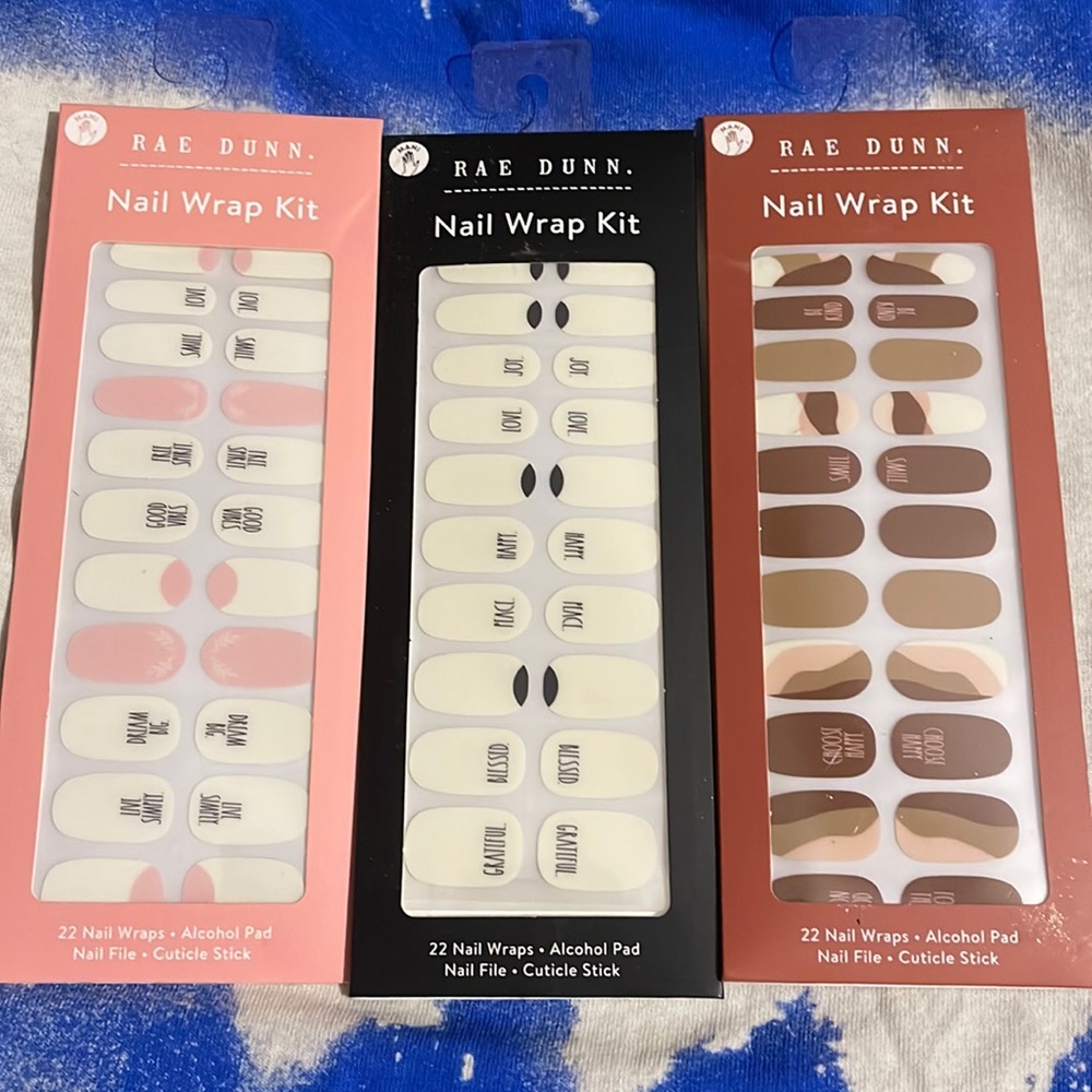 Rae Dunn Nail Wrap Kit